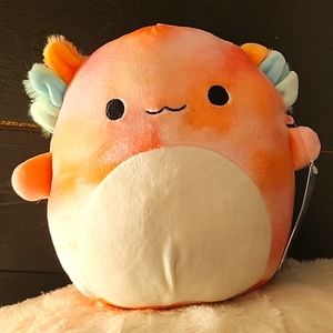 Nwt Aksel the Aoxolatl walking Fish 8" Squishmallows